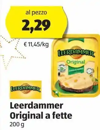 ALDI Leerdammer original a fette offerta