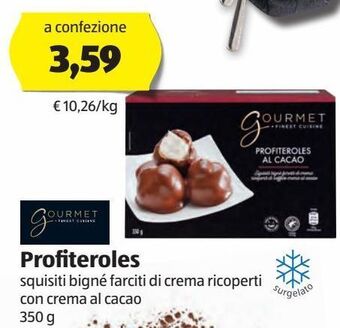 ALDI Profiteroles offerta