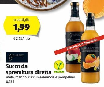 ALDI Succo da spremitura diretta offerta