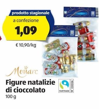 ALDI Figure natalizie di cioccolato offerta