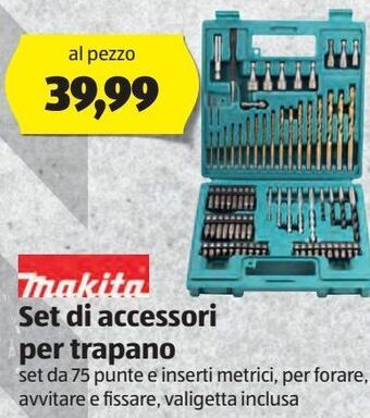 ALDI Set di accessori per trapano offerta