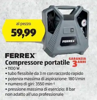 ALDI Compressore portatile offerta