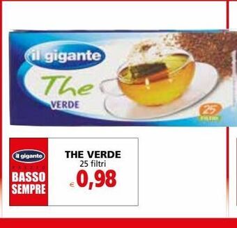 Il Gigante The verde offerta