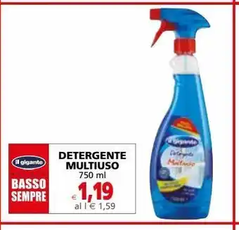 Il Gigante Detergente multiuso 750ml offerta