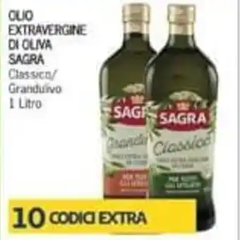 Iper Tosano Sagra Olio Extravergine di Oliva Classico/Grandulivo 1 litro offerta