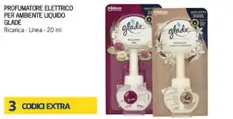 Glade Profumatore Elettrico per Ambiente Liquido Ricarica - Linea 20 ml
