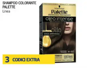 Iper Tosano Palette Shampoo Colorante Linea offerta