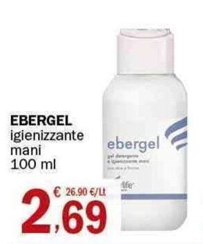 Crai Ebergel igienizzante mani 100 ml offerta