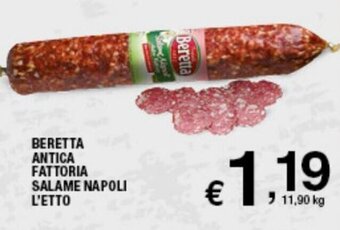 Il Punto Sigma Beretta Antica Fattoria Salame Napoli offerta