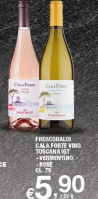 Il Punto Sigma Frescobaldi Cala Forte Vino Toscana IGT Vermentino, Rosè cl. 75 offerta