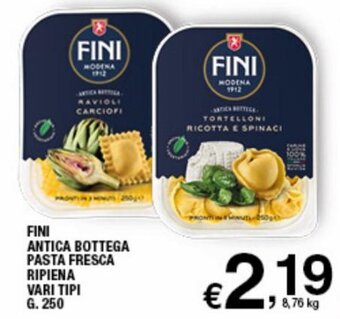 Fini Antica Bottega Pasta Fresca Ripiena vari tipi g. 250
