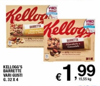 Il Punto Sigma Kellogg's Barrette vari gusti g. 32 x 4 offerta