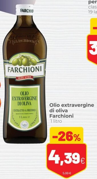 Coop Farchioni Olio extravergine di oliva 1 litro offerta