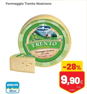 Coop Formaggio Trento Nostrano offerta