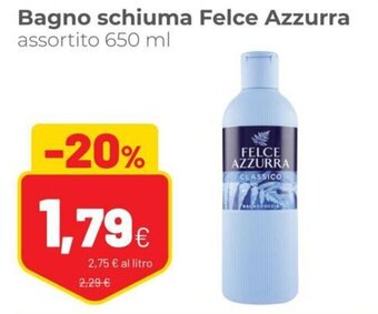 Coop Felce Azzurra Bagno schiuma assortito 650 ml offerta