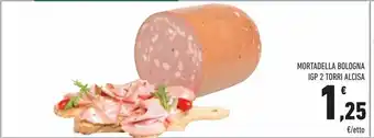 Conad City Mortadella bologna igp 2 torri alcisa offerta