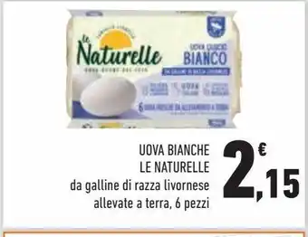 Conad City Uova bianche le naturelle offerta