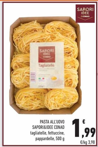 Conad City Pasta all'uovo sapori&idee conad offerta