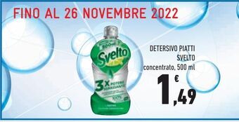 Conad City Detersivo piatti svelto offerta