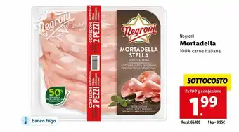 Lidl Mortadella offerta