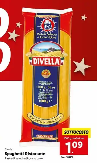 Lidl Spaghetti ristorante offerta