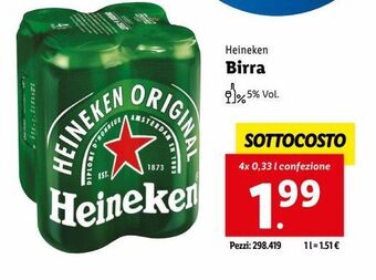Lidl Birra offerta