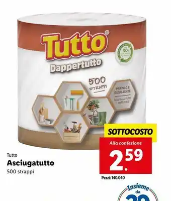 Lidl Asciugatutto offerta