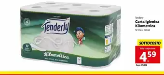 Lidl Carta igienica kilometrica offerta