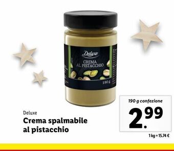 Lidl Creme spalmabili al pistacchio offerta