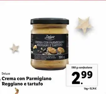 Lidl Crema con parmigiano reggiano e tartufo offerta