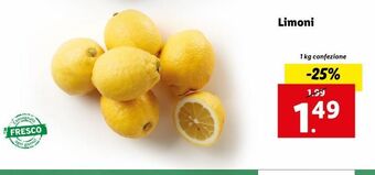 Lidl Limoni offerta
