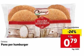 Lidl Pane per hamburger offerta