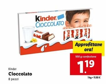 Lidl Cioccolato offerta