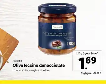 Lidl Olive leccino denocciolate offerta
