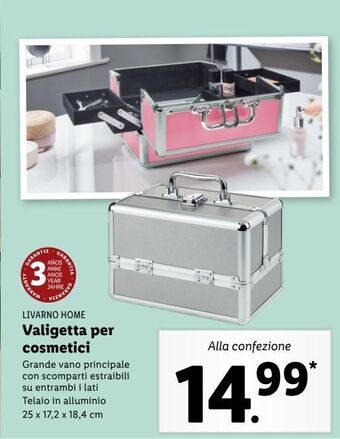 Valigetta per cosmetici