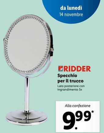 Lidl Specchio per il trucco offerta