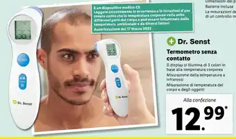 Lidl Termometro senza contatto offerta