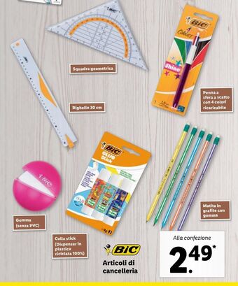 Lidl Articoli di cancelleria offerta