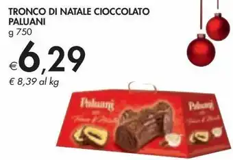 Bennet Tronco di natale cioccolato paluani offerta