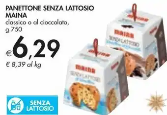 Bennet Panettone senza lattosio maina offerta