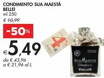 Condimento sua maestá bellei