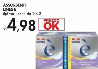 Bennet Assorbenti lines è offerta