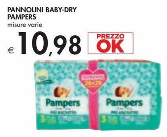 Bennet Pannolini baby-dry pampers offerta