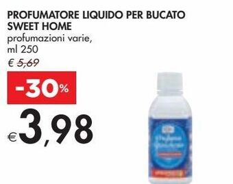 Bennet Profumatore liquido per bucato sweet home offerta