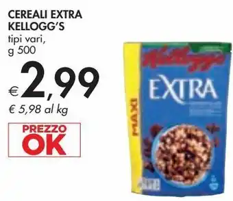 Bennet Cereali extra kellogg's offerta