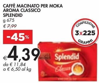 Bennet Caffé macinato per moka gusto di napoli kimbo offerta