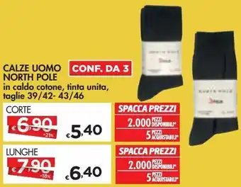 Bennet Calze uomo norht pole offerta