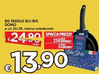Bennet Bis padella blu iris domo offerta
