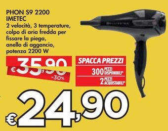 Bennet Phon s9 2200 imetec offerta