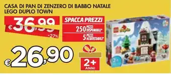 Bennet Casa di pan di zenzero di babbo natale lego duplo town offerta